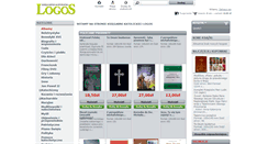 Desktop Screenshot of ksiegarnialogos.com.pl